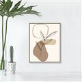 Picture of Mid Century Botanical III _GroupedProduct_Rectangle_Portrait_Canvas_Framed_