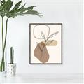 Picture of Mid Century Botanical III _GroupedProduct_Rectangle_Portrait_Canvas_Framed_
