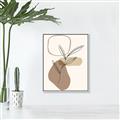 Picture of Mid Century Botanical III _GroupedProduct_Rectangle_Portrait_Canvas_Framed_