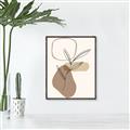 Picture of Mid Century Botanical III _GroupedProduct_Rectangle_Portrait_Canvas_Framed_