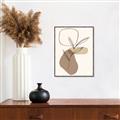 Picture of Mid Century Botanical III _GroupedProduct_Rectangle_Portrait_Canvas_Framed_