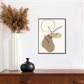 Picture of Mid Century Botanical III _GroupedProduct_Rectangle_Portrait_Canvas_Framed_