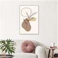 Picture of Mid Century Botanical III _GroupedProduct_Rectangle_Portrait_Canvas_Framed_