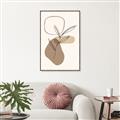 Picture of Mid Century Botanical III _GroupedProduct_Rectangle_Portrait_Canvas_Framed_
