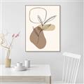 Picture of Mid Century Botanical III _GroupedProduct_Rectangle_Portrait_Canvas_Framed_