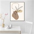 Picture of Mid Century Botanical III _GroupedProduct_Rectangle_Portrait_Canvas_Framed_