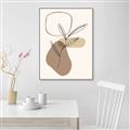 Picture of Mid Century Botanical III _GroupedProduct_Rectangle_Portrait_Canvas_Framed_