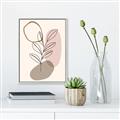 Picture of Mid Century Botanical IV _GroupedProduct_Rectangle_Portrait_Canvas_Framed_