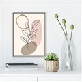 Picture of Mid Century Botanical IV _GroupedProduct_Rectangle_Portrait_Canvas_Framed_