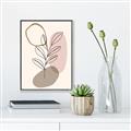Picture of Mid Century Botanical IV _GroupedProduct_Rectangle_Portrait_Canvas_Framed_