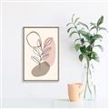 Picture of Mid Century Botanical IV _GroupedProduct_Rectangle_Portrait_Canvas_Framed_