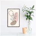Picture of Mid Century Botanical IV _GroupedProduct_Rectangle_Portrait_Canvas_Framed_