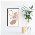 Picture of Mid Century Botanical IV _GroupedProduct_Rectangle_Portrait_Canvas_Framed_