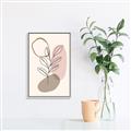 Picture of Mid Century Botanical IV _GroupedProduct_Rectangle_Portrait_Canvas_Framed_