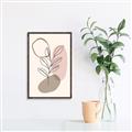 Picture of Mid Century Botanical IV _GroupedProduct_Rectangle_Portrait_Canvas_Framed_