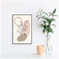 Picture of Mid Century Botanical IV _GroupedProduct_Rectangle_Portrait_Canvas_Framed_