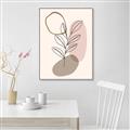 Picture of Mid Century Botanical IV _GroupedProduct_Rectangle_Portrait_Canvas_Framed_