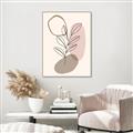 Picture of Mid Century Botanical IV _GroupedProduct_Rectangle_Portrait_Canvas_Framed_