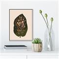 Picture of Color Block Leaves I  _GroupedProduct_Rectangle_Portrait_Canvas_Framed_