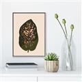 Picture of Color Block Leaves I  _GroupedProduct_Rectangle_Portrait_Canvas_Framed_