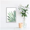 Picture of Tropical Leaf I  _GroupedProduct_Rectangle_Portrait_Canvas_Framed_