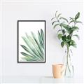 Picture of Tropical Leaf I  _GroupedProduct_Rectangle_Portrait_Canvas_Framed_