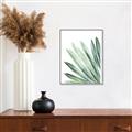 Picture of Tropical Leaf I  _GroupedProduct_Rectangle_Portrait_Canvas_Framed_