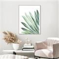 Picture of Tropical Leaf I  _GroupedProduct_Rectangle_Portrait_Canvas_Framed_