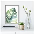 Picture of Tropical Leaf II _GroupedProduct_Rectangle_Portrait_Canvas_Framed_