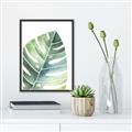Picture of Tropical Leaf II _GroupedProduct_Rectangle_Portrait_Canvas_Framed_