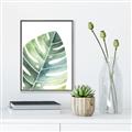 Picture of Tropical Leaf II _GroupedProduct_Rectangle_Portrait_Canvas_Framed_