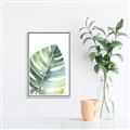 Picture of Tropical Leaf II _GroupedProduct_Rectangle_Portrait_Canvas_Framed_