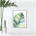 Picture of Tropical Leaf II _GroupedProduct_Rectangle_Portrait_Canvas_Framed_