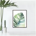 Picture of Tropical Leaf II _GroupedProduct_Rectangle_Portrait_Canvas_Framed_