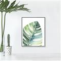 Picture of Tropical Leaf II _GroupedProduct_Rectangle_Portrait_Canvas_Framed_
