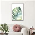 Picture of Tropical Leaf II _GroupedProduct_Rectangle_Portrait_Canvas_Framed_