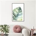 Picture of Tropical Leaf II _GroupedProduct_Rectangle_Portrait_Canvas_Framed_
