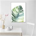 Picture of Tropical Leaf II _GroupedProduct_Rectangle_Portrait_Canvas_Framed_