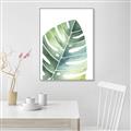 Picture of Tropical Leaf II _GroupedProduct_Rectangle_Portrait_Canvas_Framed_