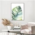 Picture of Tropical Leaf II _GroupedProduct_Rectangle_Portrait_Canvas_Framed_