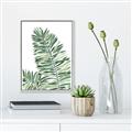 Picture of Tropical Leaf III _GroupedProduct_Rectangle_Portrait_Canvas_Framed_