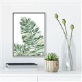 Picture of Tropical Leaf III _GroupedProduct_Rectangle_Portrait_Canvas_Framed_