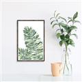 Picture of Tropical Leaf III _GroupedProduct_Rectangle_Portrait_Canvas_Framed_