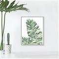 Picture of Tropical Leaf III _GroupedProduct_Rectangle_Portrait_Canvas_Framed_