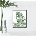Picture of Tropical Leaf III _GroupedProduct_Rectangle_Portrait_Canvas_Framed_