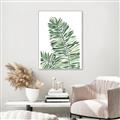 Picture of Tropical Leaf III _GroupedProduct_Rectangle_Portrait_Canvas_Framed_