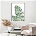 Picture of Tropical Leaf III _GroupedProduct_Rectangle_Portrait_Canvas_Framed_
