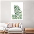 Picture of Tropical Leaf III _GroupedProduct_Rectangle_Portrait_Canvas_Framed_