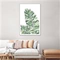 Picture of Tropical Leaf III _GroupedProduct_Rectangle_Portrait_Canvas_Framed_