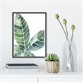 Picture of Tropical Leaf IV _GroupedProduct_Rectangle_Portrait_Canvas_Framed_